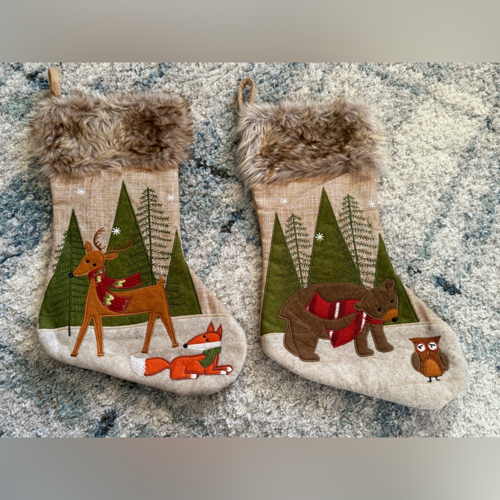 Deer & Bear Stockings